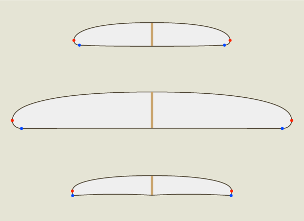 Surfboard on sale rail shapes